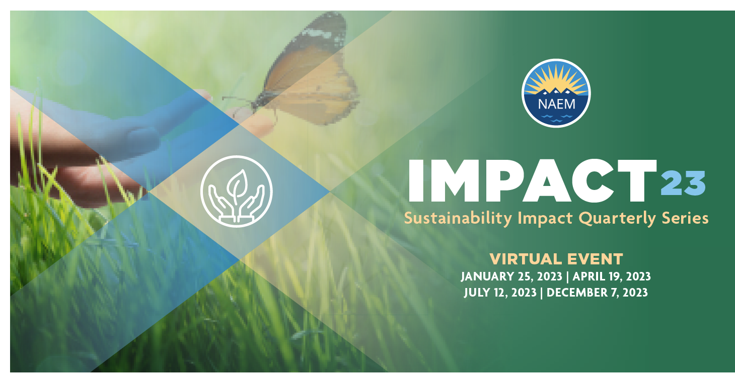 NAEM 2023 Sustainability Impact Virtual Series